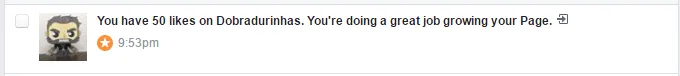 Dobradurinhas - Até o Facebook curtiu meus novos fãs